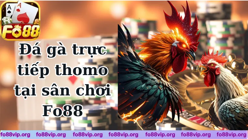 Đá gà trực tiếp thomo